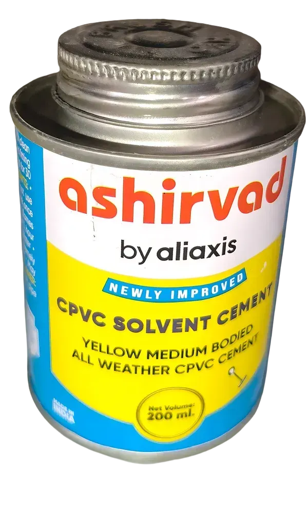 Ashirvad Flowguard Plus 1 Step CPVC Yellow Medium Solvent Cement