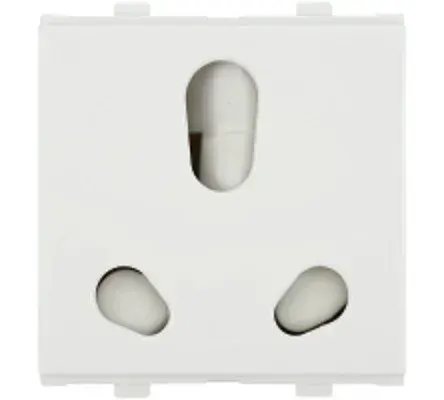 ANCHOR PENTA 6A/16A,Twin Socket,2 module