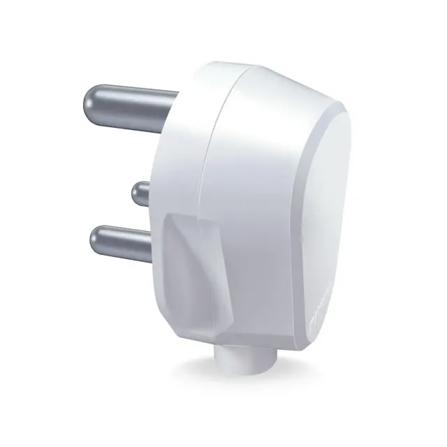 PLUG TOP 3 PIN , WHITE, 16A 