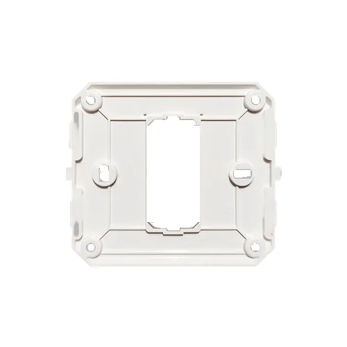 Anchor Roma Plate with Frame, 1 Module ,White TRESA — view 2