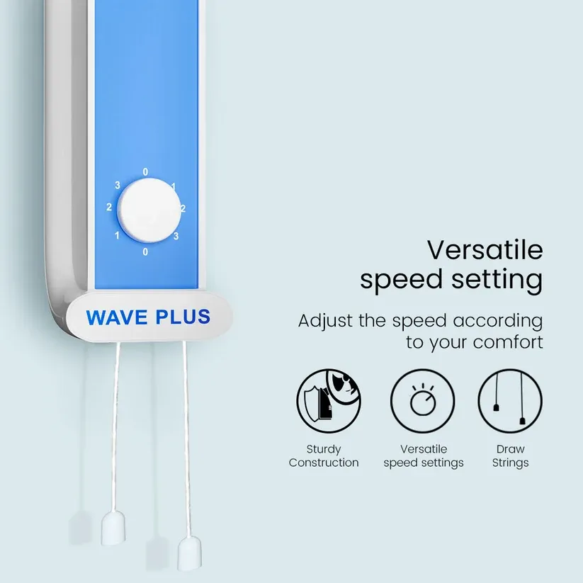 Crompton  Wave Plus Wall Mounted Fan