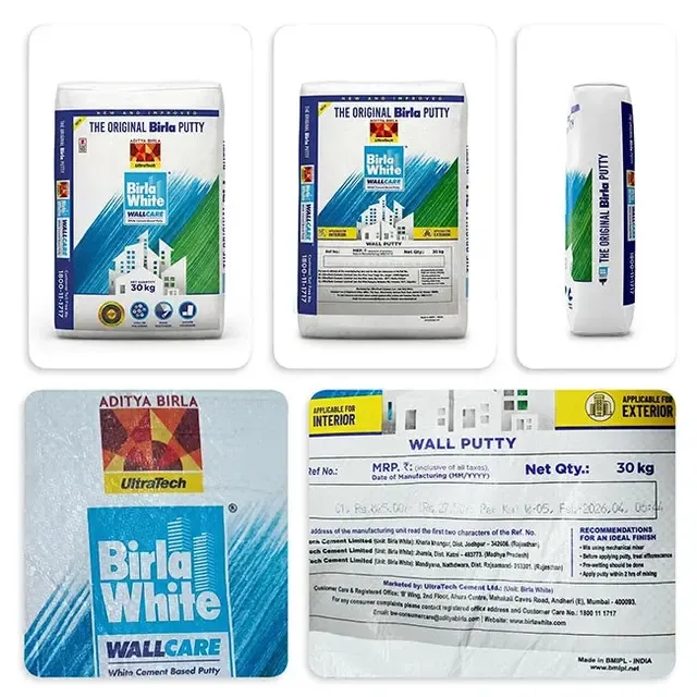 Birla White WallCare Putty, 30 Kg Bag
