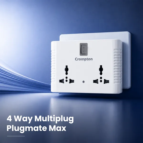 Crompton 4 Way Multiplug Plugmate Max crompton 