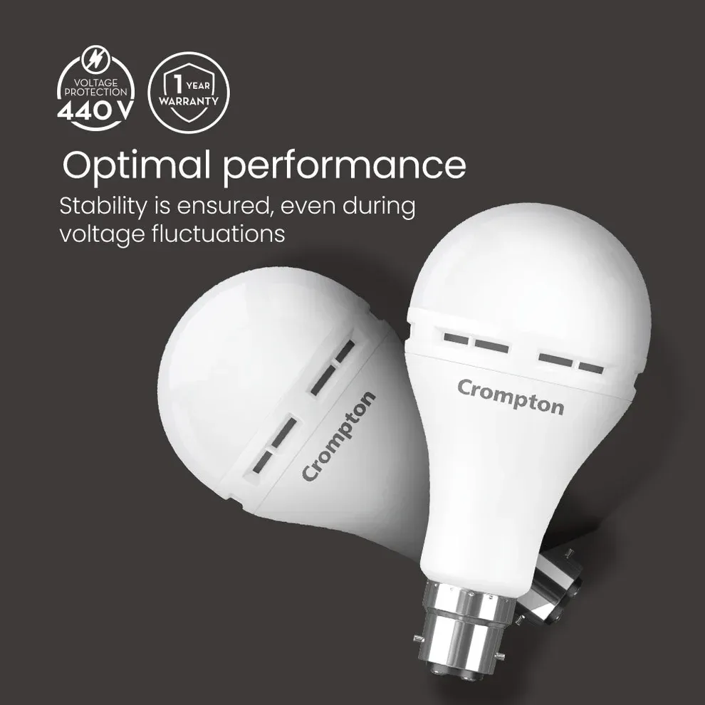 9W B22 Backup Led Bulb CROMPTON