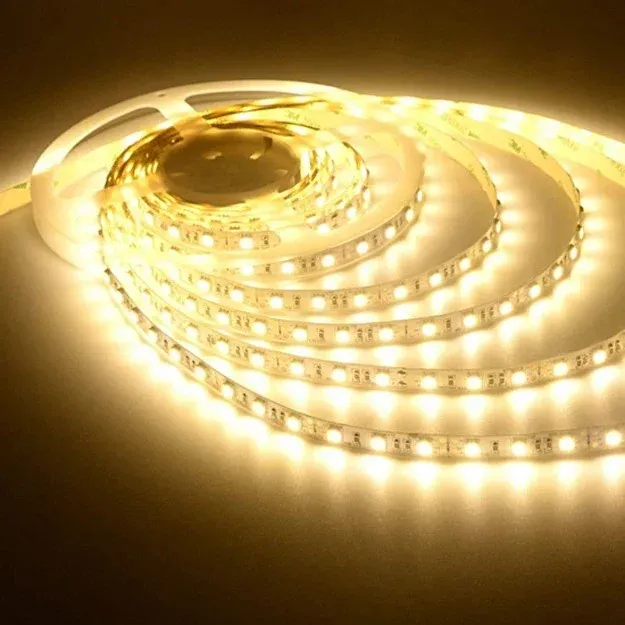 Crompton 60W Galaxy Strip 240 LED/Mtr, 12V DC (5Mtr-Roll) WARM WHITE