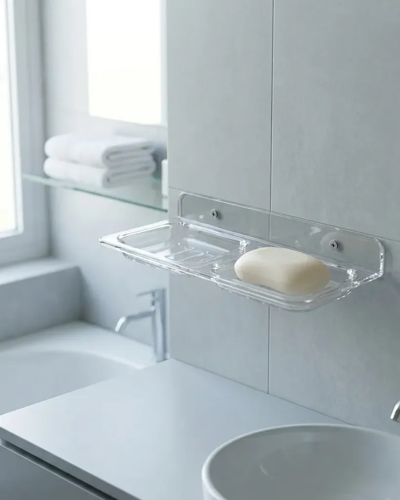 Double soap dish